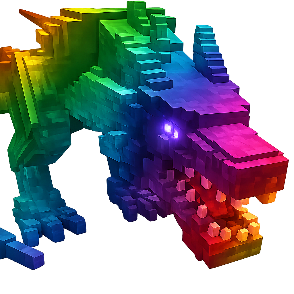 Big Rainbow Black Dragon (58 Exist)